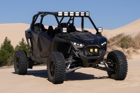 Diode Dynamics 20-Present Polaris RZR SS5 Sport CrossLink Roof - Yellow Combo Lightbar Kit thumbnail 5
