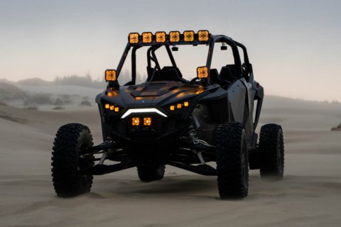 Diode Dynamics 20-Present Polaris RZR SS5 Sport CrossLink Roof - Yellow Combo Lightbar Kit thumbnail 7