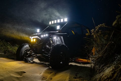 Diode Dynamics SS3 LED Bumper 1 1/2 In Roll Bar Kit Sport - Yellow Combo (Pair) thumbnail 3