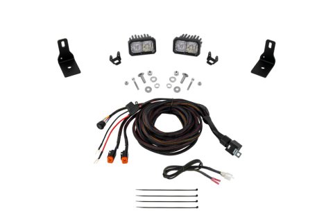 Diode Dynamics 2022+ Ford Maverick, C2 Sport Stage Series Ditch Light Kit Pro White Combo thumbnail 3