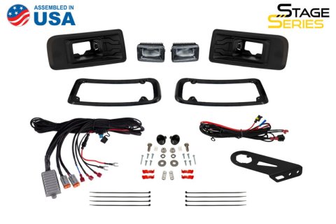 Diode Dynamics 2022+ Ford Maverick Elite Series Add-On LED Fog Light Kit Yellow thumbnail 4