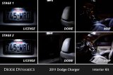Diode Dynamics 11-23 Dodge Charger Interior LED Kit Cool White Stage 1 thumbnail 3