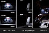 Diode Dynamics 11-23 Dodge Charger Interior LED Kit Cool White Stage 2 thumbnail 4
