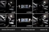 Diode Dynamics 15-22 Chevrolet Colorado Interior LED Kit Cool White Stage 2 thumbnail 5