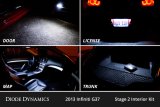 Diode Dynamics 07-15 Infiniti G37 Sedan Interior LED Kit Cool White Stage 2 thumbnail 6