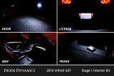 Diode Dynamics 08-15 Infiniti G37 Coupe/Convertible Interior LED Kit Cool White Stage 2 thumbnail 5