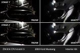 Diode Dynamics 94-04 d Mustang Interior LED Kit Cool White Stage 1 thumbnail 8