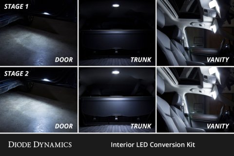 Diode Dynamics 2020+ Subaru Outback Interior LED Kit Cool White Stage 1 thumbnail 4