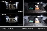 Diode Dynamics 08-14 Subaru WRX Interior LED Kit Cool White Stage 1 thumbnail 4
