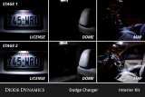 Diode Dynamics 06-10 Dodge Charger Interior LED Kit Cool White Stage 1 thumbnail 3