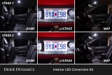 Diode Dynamics 05-21 Nissan Frontier Interior LED Kit Cool White Stage 1 thumbnail 7