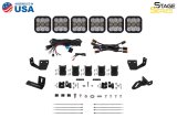 Diode Dynamics Prinsu/Sherpa Roof Racks SS5 6-Pod CrossLink Mounting Kit - Sport White Combo thumbnail 7