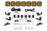 Diode Dynamics Prinsu/Sherpa Roof Racks- SS5 7-Pod CrossLink Mounting Kit - Sport Yellow Driving thumbnail 2