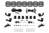 Diode Dynamics Prinsu/Sherpa Roof Racks- SS5 7-Pod CrossLink Mounting Kit - Pro White Combo thumbnail 2