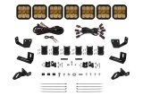 Diode Dynamics Prinsu/Sherpa Roof Racks- SS5 7-Pod CrossLink Mounting Kit - Pro Yellow Combo thumbnail 1