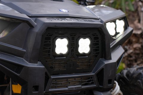 Diode Dynamics 14-18 Polaris RZR XP Stage Series LED Grille Kit Bracket Kit thumbnail 5