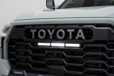 Diode Dynamics 2022+ Toyota Tundra TRD Pro Grille Light Bar Kit - Amber Combo thumbnail 5