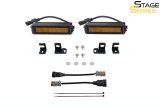 Diode Dynamics 2024+ Toyota Tacoma SS6 LED Fog Light Kit - Amber Wide thumbnail 9