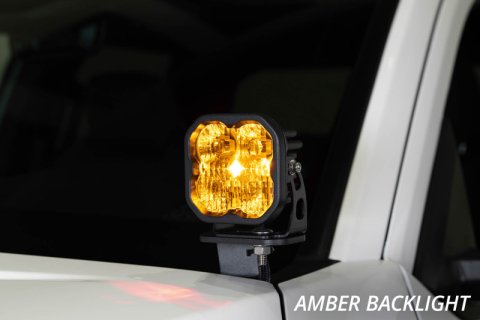 Diode Dynamics 2024+ Toyota Tacoma SS3 LED Ditch Light Kit- Sport White Combo thumbnail 5