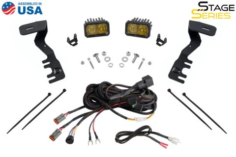 Diode Dynamics 2024+ Toyota Tacoma SS3 LED Ditch Light Kit- Pro White Combo thumbnail 4