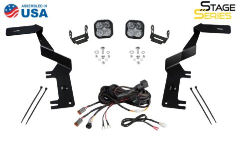 Diode Dynamics 17-22 Ford F250/F350/F450/F550 Super Duty Stage Series Backlit Ditch Light Kit thumbnail 5