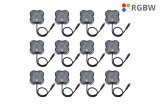 Diode Dynamics RGBW Rock Light Installer Magnet Mount Kit w/Controller (12-pack) thumbnail 7