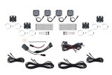 Diode Dynamics Stage Series SXS Rock Light Installer Kit - RGBW M8 w/Controller (4-pack) thumbnail 1