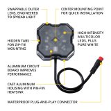Diode Dynamics Stage Series SXS Rock Light Installer Kit - RGBW M8 (8-pack) thumbnail 5