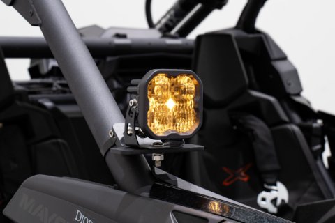 Diode Dynamics Can-Am Maverick X3 SS3 17-24 Stage Series Ditch Light Kit - Sport White Combo thumbnail 4