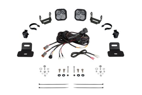 Diode Dynamics 17-24 Can-Am Maverick X3 SS3 Stage Series Ditch Light Kit - Pro White Combo thumbnail 1