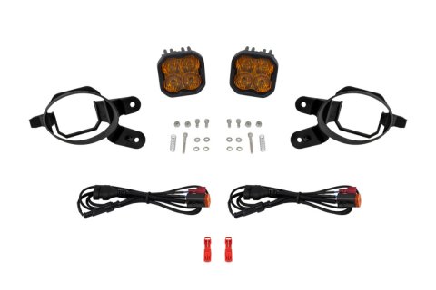 Diode Dynamics 10-13 Lexus IS250C SS3 LED Fog Light Kit (3000K) Max Yellow SAE Fog - Yellow