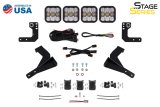 Diode Dynamics 2024 Toyota Tacoma SS5 Grille CrossLink Lightbar Kit - Sport Yellow Combo thumbnail 2