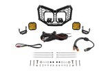 Diode Dynamics 17-24 Can-Am Maverick X3 Stage Series LED Grille Kit - Sport Yellow Fog thumbnail 1