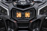 Diode Dynamics 17-24 Can-Am Maverick X3 Stage Series LED Grille Kit - Sport Yellow Fog thumbnail 6