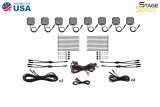 Diode Dynamics Stage Series RGBW LED Rock Light Kit (8-pack) thumbnail 9
