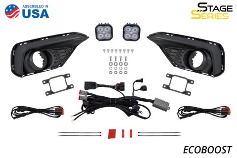 Diode Dynamics 2028 Ford Mustang GT SS3 Add-On Fog Lamp Kit White Pro thumbnail 3