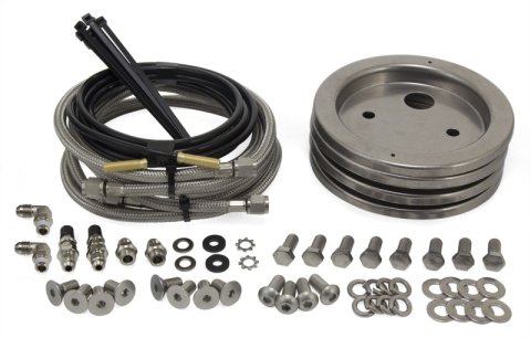Air Lift LoadLifter 5000 Ultimate Plus Complete Stainless Steel Air Lines Upgrade Kit (Inc 4 Plates)
