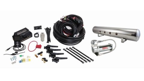 Air Lift Performance 3H (3/8 Air Line 5 Gal Polished Aluminum Tank VIAIR 444C Comp) thumbnail 7