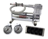 Air Lift 4-Way Manual Control System 100% Duty 1/4in Line 4 Gal. Tank. thumbnail 8
