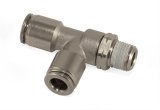 Air Lift Run Tee- Male 1/8in Npt X 1/4in Tube X 1/4in Tube thumbnail 1