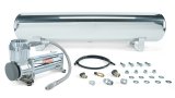 Air Lift 4 Gal. Polished Tank w/ Viair 444c Chrome Compressor (Incl. Fittings & Mounting Hardware) thumbnail 1