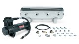 Air Lift 2.5 Gal. Polished Tank w/ Viair 444b Blk Compressor (Incl. Fittings & Mounting Hardware) thumbnail 1