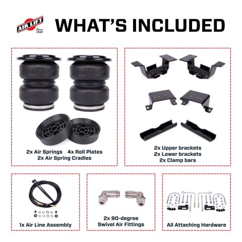 Air Lift 24-25 Chevy Silverado 2500HD ZR2 4WD LoadLifter 5000 Ultimate w/ Air Spring Cradle thumbnail 6