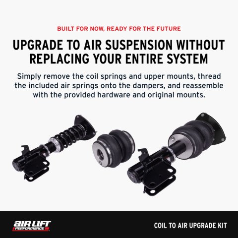 Air Lift 15-24 Ford Mustang S550/S650 Coil to Air Upgrade Kit thumbnail 3