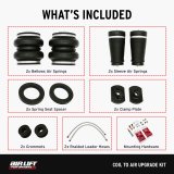 Air Lift 05-14 Ford Mustang S197 Coil to Air Upgrade Kit thumbnail 2