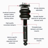 Air Lift Performance 89-00 Lexus LS400 Rear Air Suspension Kit thumbnail 3