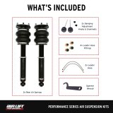Air Lift Performance 89-00 Lexus LS400 Rear Air Suspension Kit thumbnail 4
