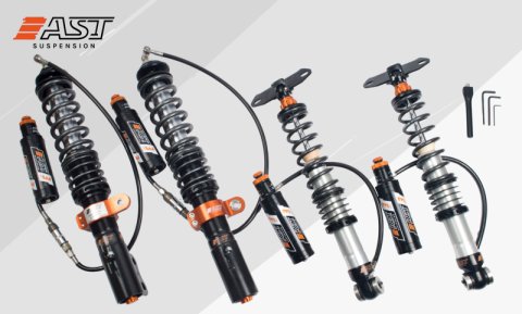 AST 2021+ Toyota Yaris GXPA16 AWD 5300 Series Coilovers w/ Springs & Droplink - QDC Front thumbnail 1
