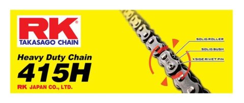 RK Chain RK-M 415H-110L - Natural thumbnail 2