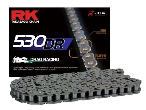 RK Chain 530DR-100FT - Natural thumbnail 1